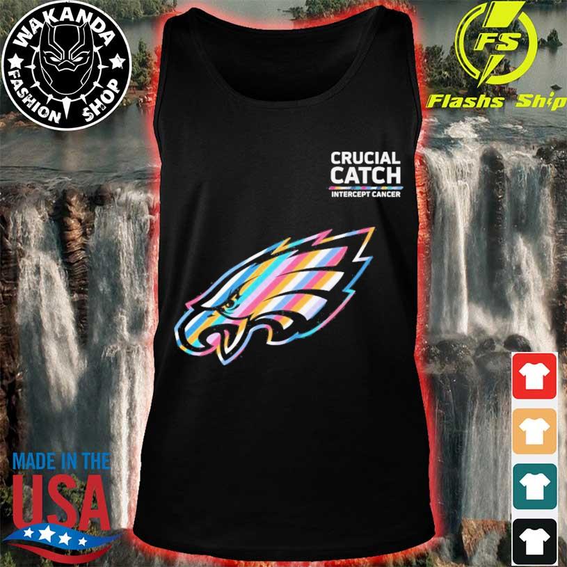 Philadelphia Eagles Crucial Catch Intercept cancer 2023 shirt, hoodie,  sweater, long sleeve and tank top