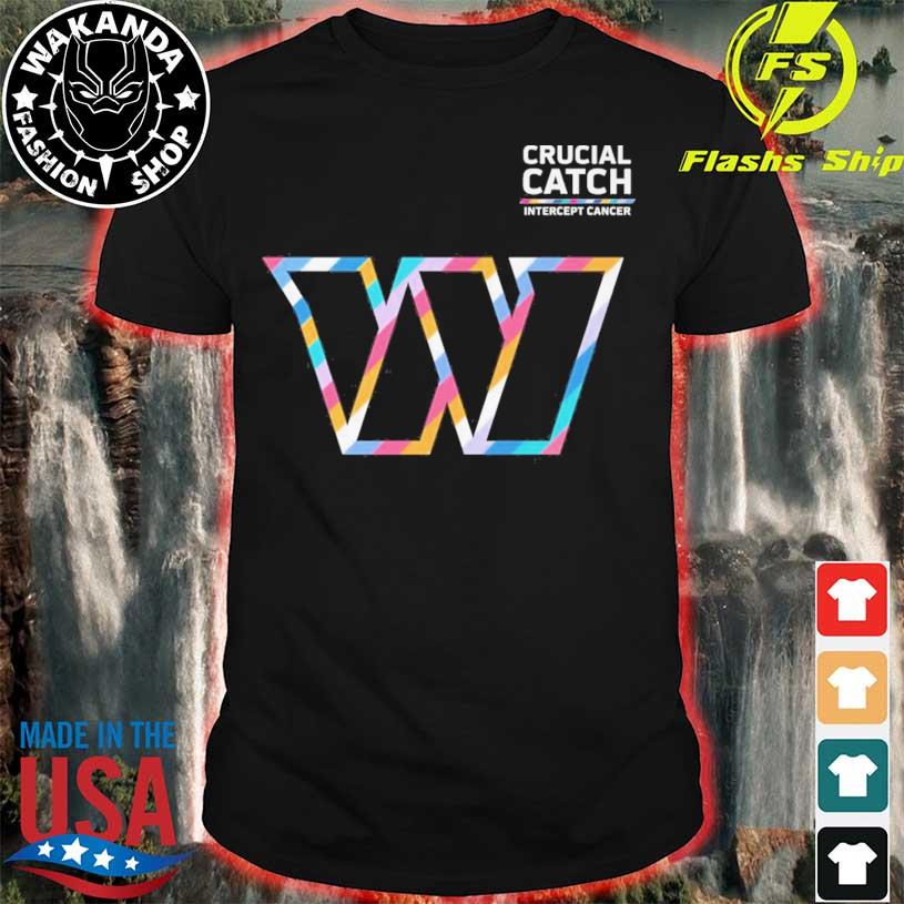 Crucial Catch Intercept Cancer Washington Commanders 2023 shirt, hoodie,  sweater, long sleeve and tank top