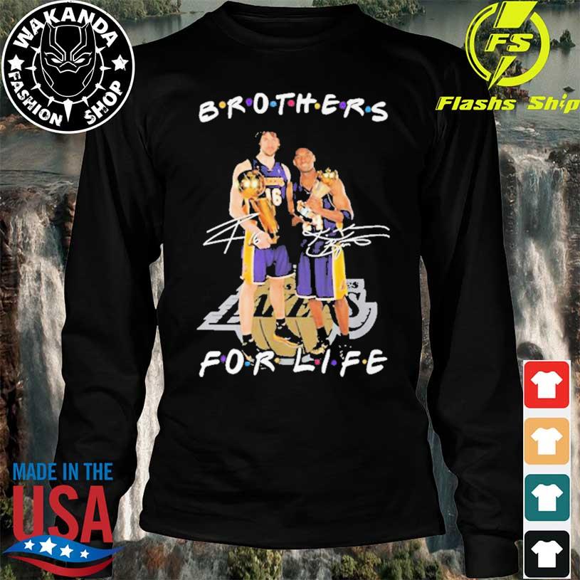 Los Lakers Brothers Signature For Life Shirt, hoodie, longsleeve,  sweatshirt, v-neck tee