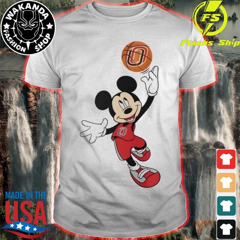 Omaha Mavericks Irish Mickey Mouse March Madness 2023 Shirt