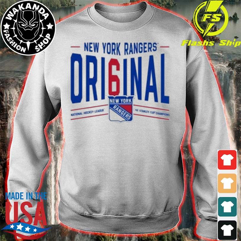 New York Rangers long sleeve lightweight hoodie