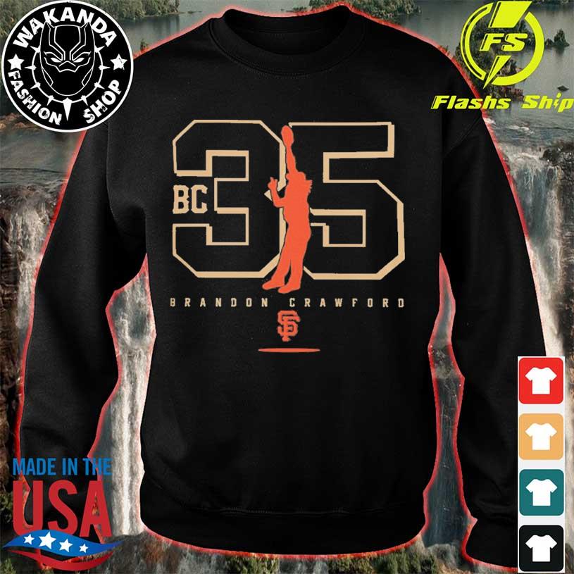 Brandon Crawford San Francisco Giants T-Shirt, hoodie, sweater, long sleeve  and tank top