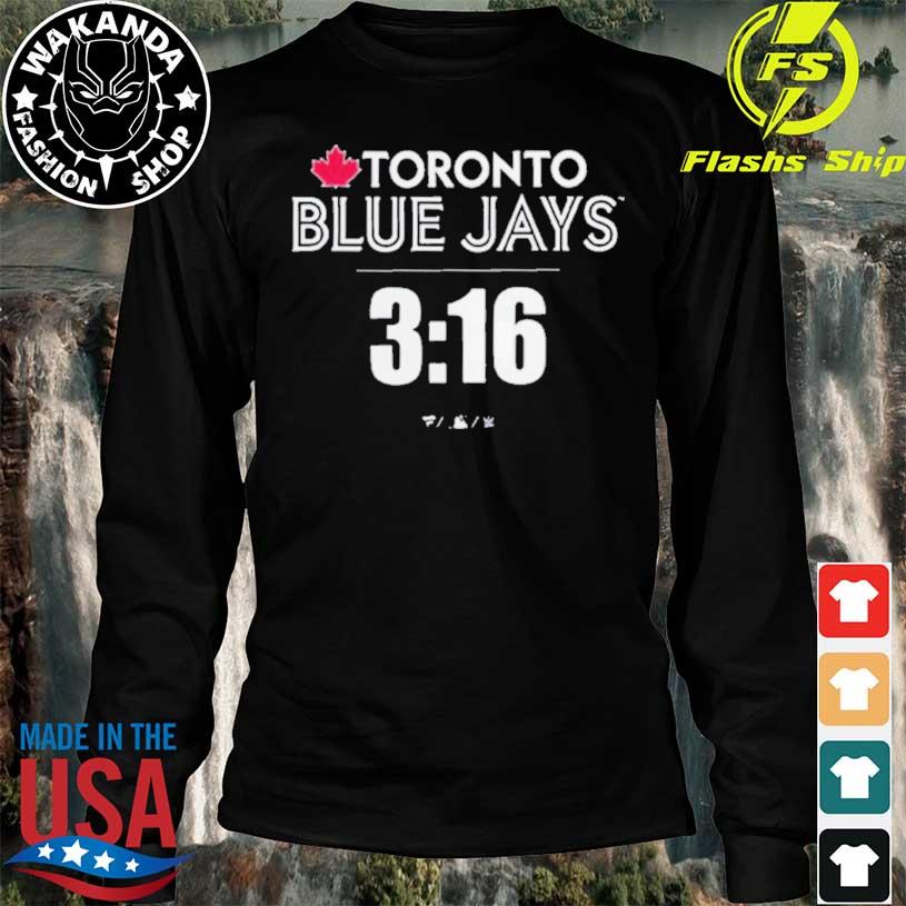 Stone Cold Steve Austin Toronto Blue Jays Fanatics Branded 3:16 T-shirt