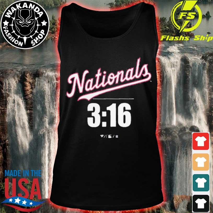 Men's Fanatics Branded Stone Cold Steve Austin Navy Washington Nationals  3:16 T-Shirt