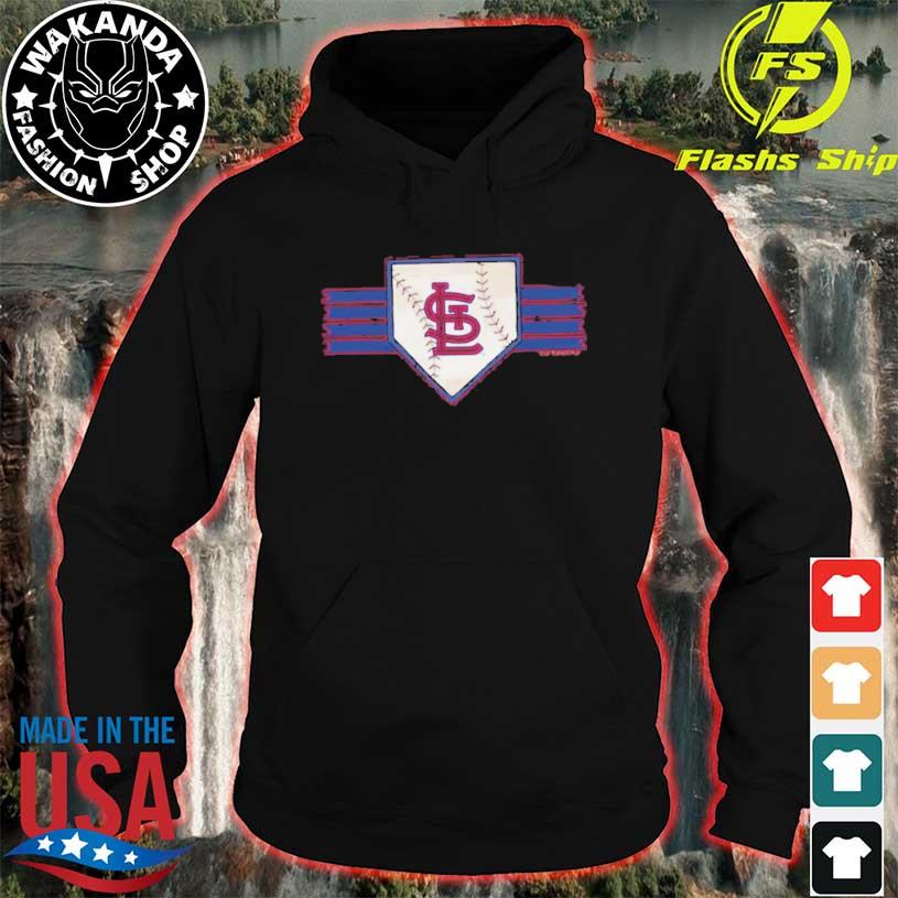 Tiny Turnip St Louis Cardinals Infant Red Base Stripe shirt, hoodie,  sweater, long sleeve and tank top