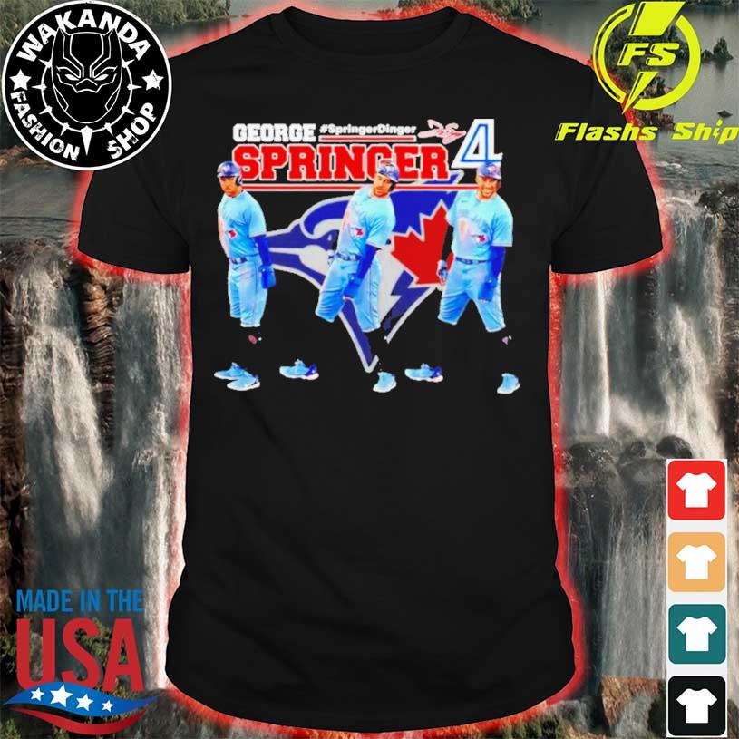 Toronto Blue Jays George Springer 4 Signature Shirt, hoodie, sweater, long  sleeve and tank top