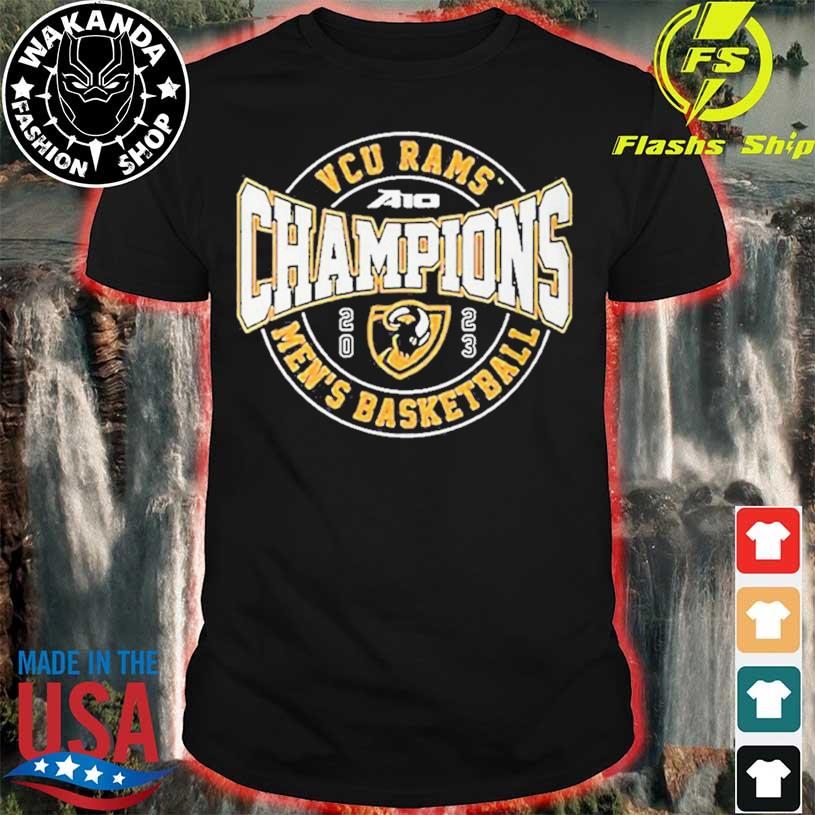 Vcu Rams Ncaa Mens Basketball A 10 Champions 2023 T-shirt