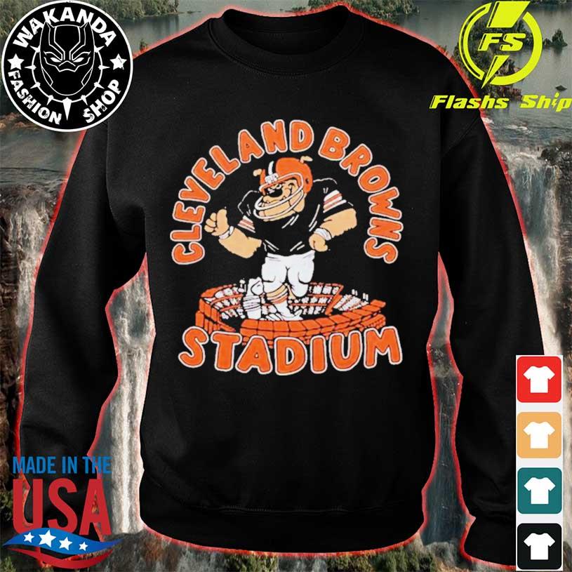 Official Cleveland Browns Stadium Retro Cleveland Browns Arena T