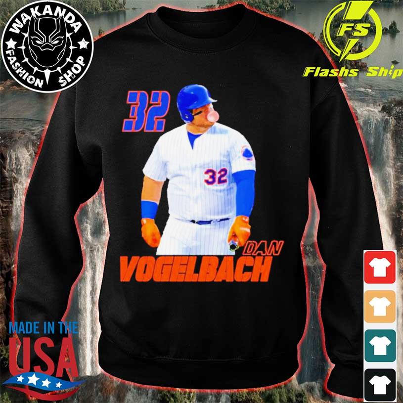 Daniel Vogelbach 32 New York mets blowing gum shirt, hoodie