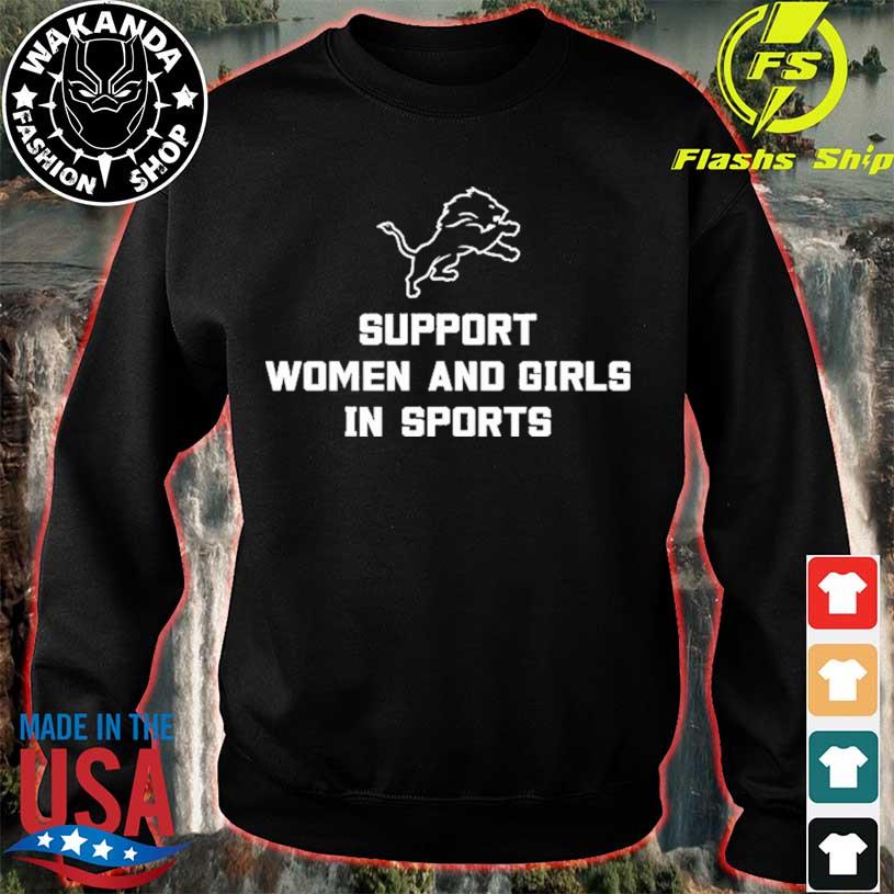 I Support Women And Girls In Sports Detroit Lions Brad Holmes Shirt ⋆ Vuccie