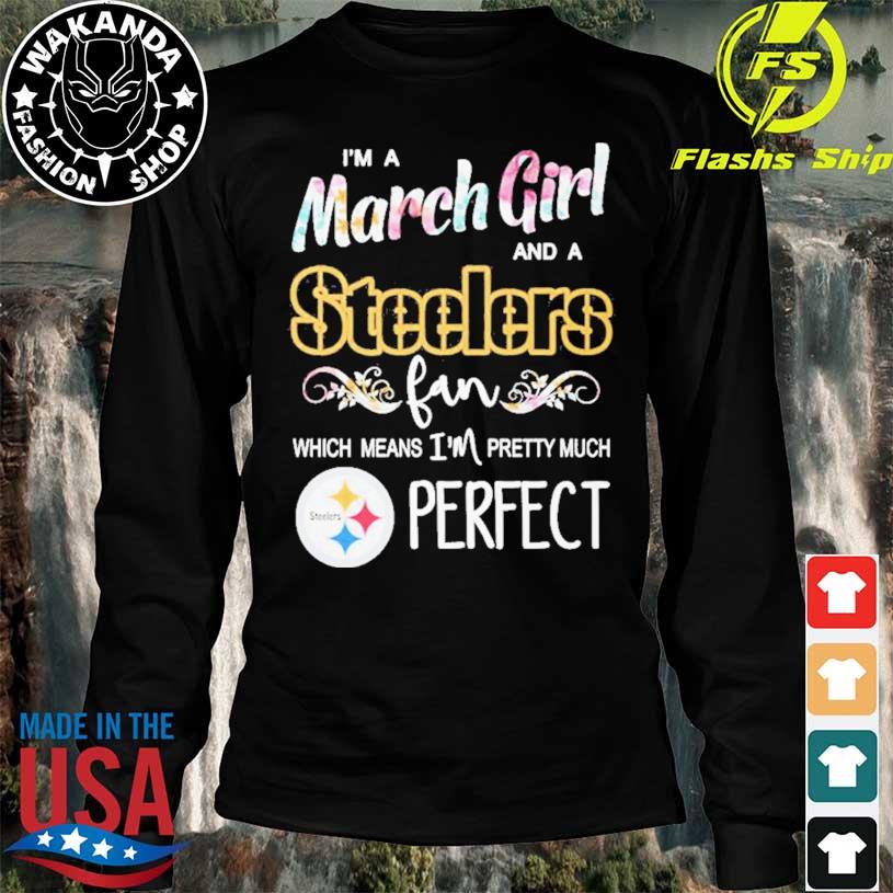 Pittsburgh Steelers Girls Biggest Fan Long Sleeve T-Shirt