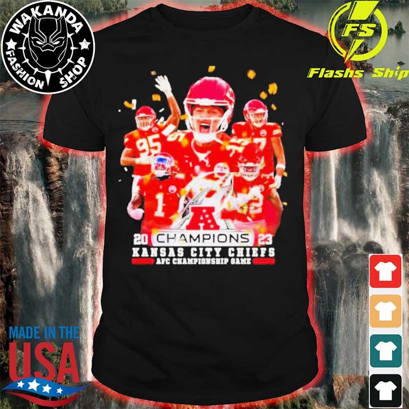 SALE!!! Kansas City Chiefs 2022 AFC Champions T Shirt Gift For Fan