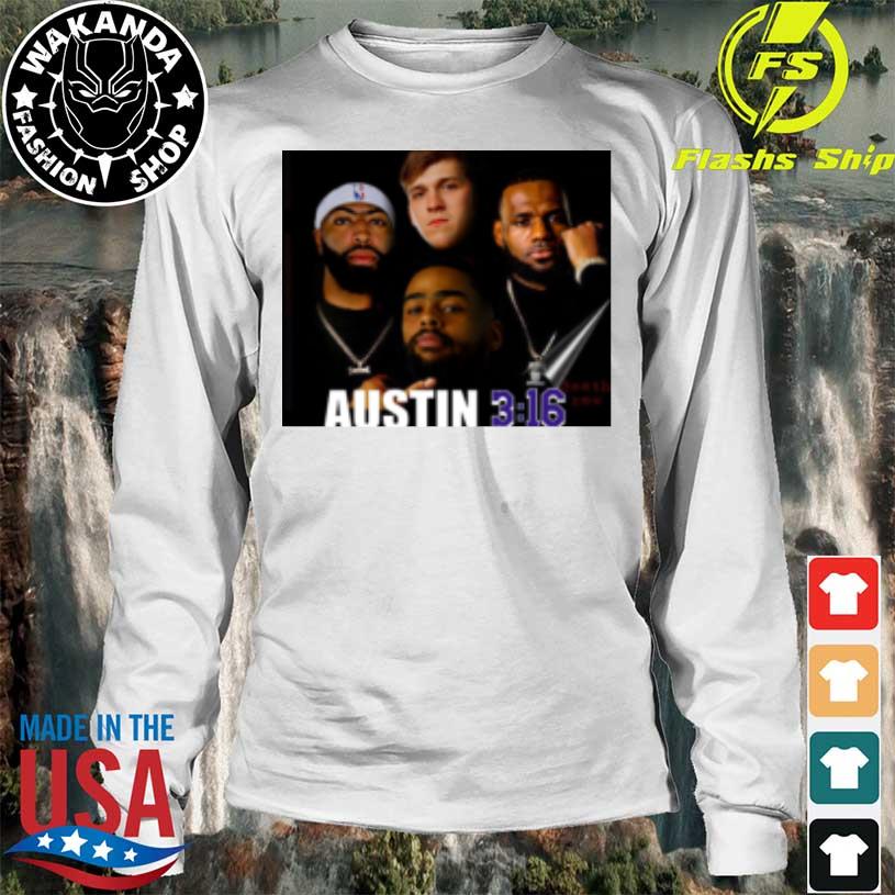 Lakers plays basketball austin 3 16 shirt, hoodie, sweater, long sleeve and  tank top