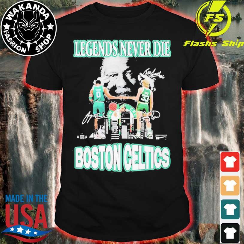 Jayson Tatum and Larry Bird legends never die Boston Celtics