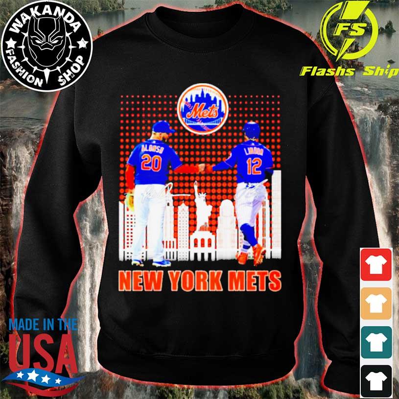 New york mets pete alonso and francisco lindor signature T-shirt, hoodie,  sweater, long sleeve and tank top