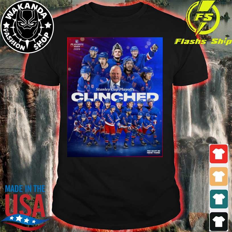 New York Rangers 2023 Stanley Cup Playoffs Clinched Team shirt, hoodie,  sweater, long sleeve and tank top