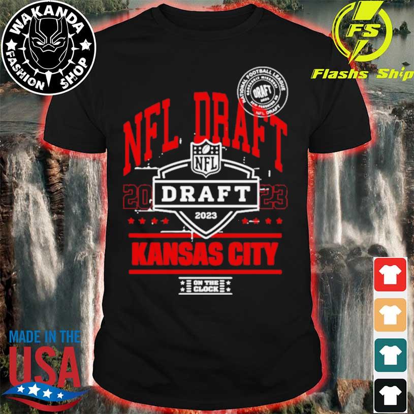 NFL Draft 2023 Kansas City On The Clock shirt, hoodie, sweater, long sleeve  and tank top