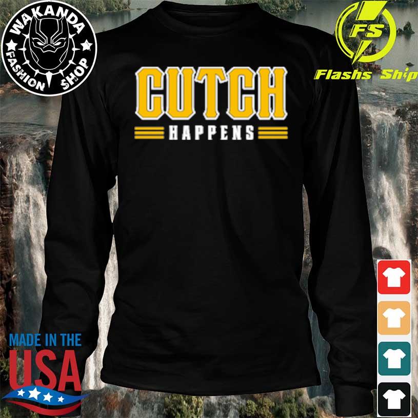 Official cutch happens a.j. burnett shirt, hoodie, sweater, long