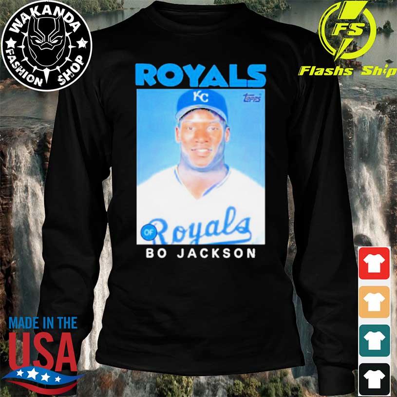 Royals topps bo jackson 2023 shirt, hoodie, sweater, long sleeve and tank  top