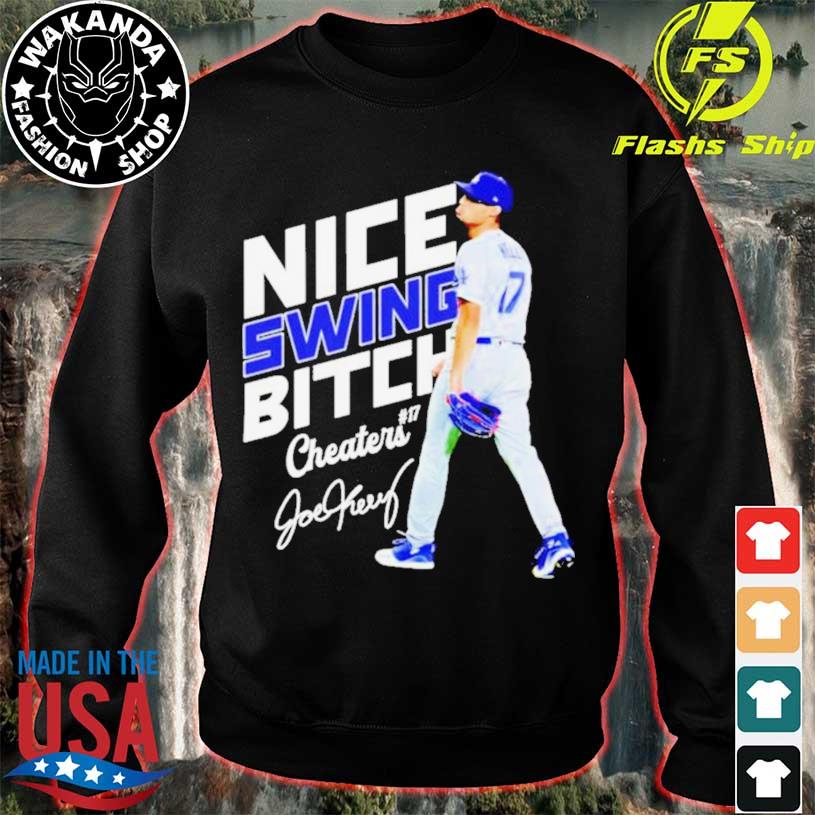 Joe Kelly Dodger Nice Swing Bitch shirt, hoodie