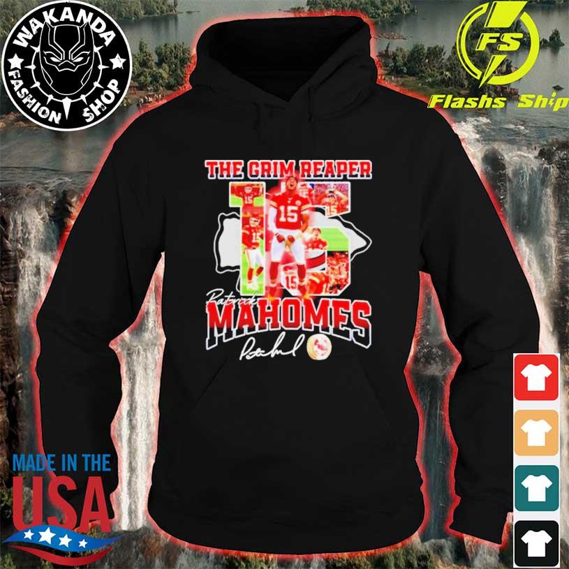 The Grim Reaper Patrick Mahomes Kc Chiefs Signature Shirt