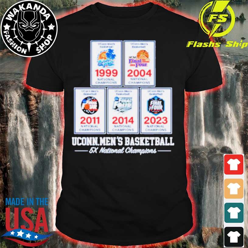 2004 National Champions UConn Basketball T-Shirt