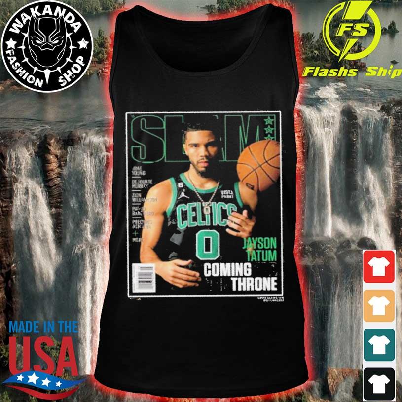 Basketball Boston celtics jayson tatum slam shirt, hoodie