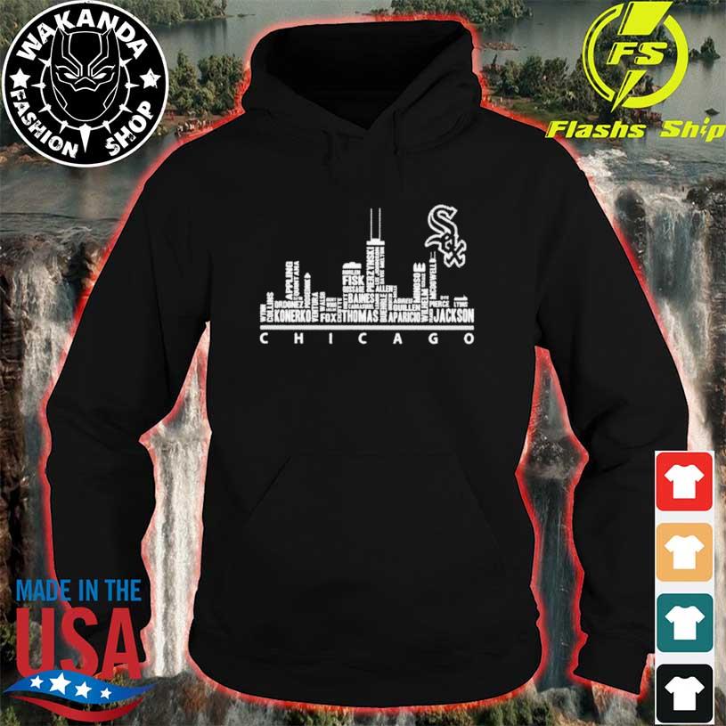 Chicago white sox 2023 players skyline shirt, hoodie, sweater, long sleeve  and tank top