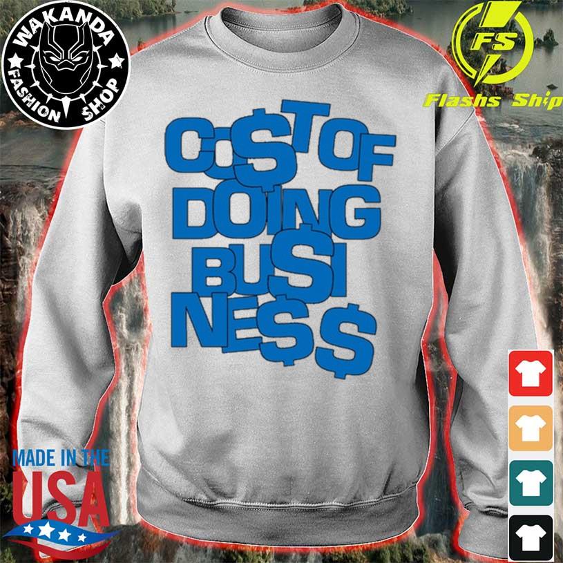 Detroit Lions Cost Of Doing Business Hoodie