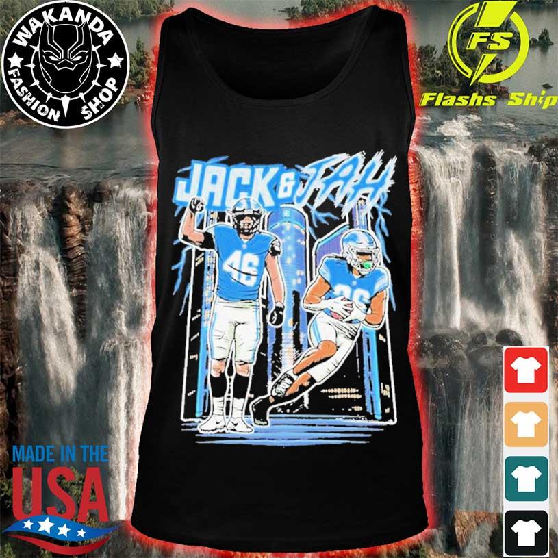 Detroit Lions Jack And Jah Retro Skyline shirt, hoodie, sweater, long  sleeve and tank top