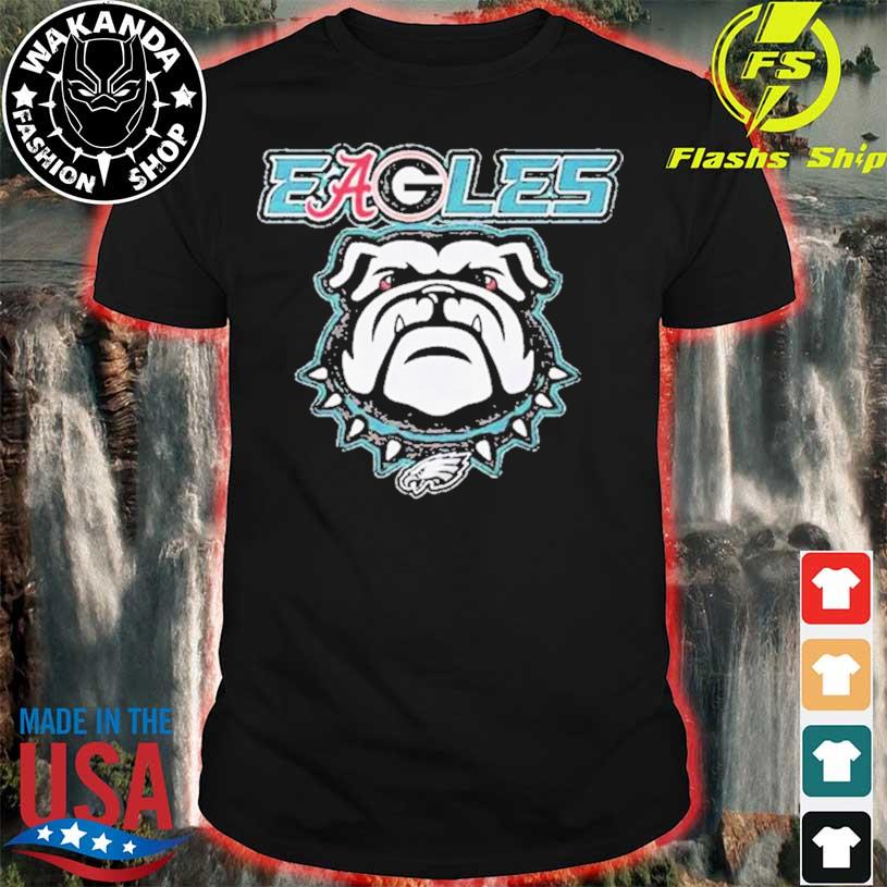 Philadelphia Alabama Georgia Bulldogs Eagles Logo Shirt