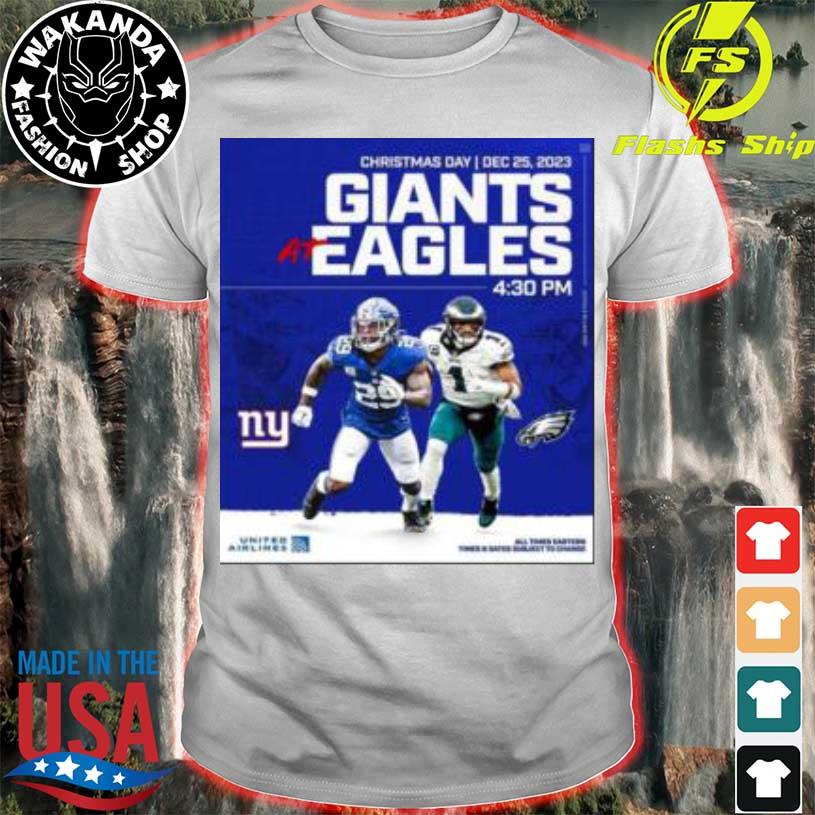 New York Giants Vs Philadelphia Eagles For Christmas Day In 2023 Nfl  Schedule Release shirt, hoodie, sweater, long sleeve and tank top