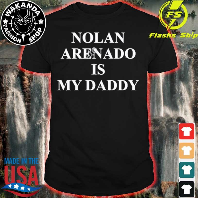 NOLAN ARENADO IS MY DADY Essential T-Shirt for Sale by TrendyTweets