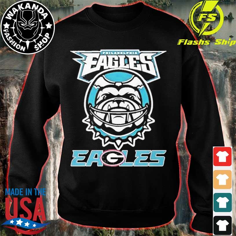 Philadelphia Eagles Adding Georgia Bulldogs All Over T-shirt, hoodie,  sweater, long sleeve and tank top