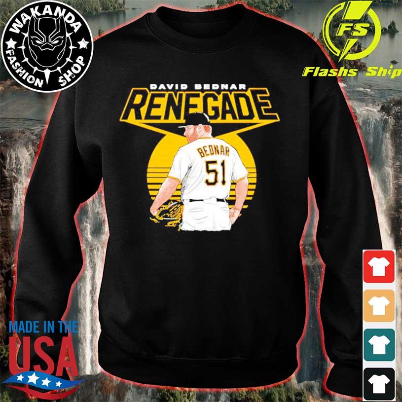 David Bednar Renegade Pittsburgh Pirates baseball shirt, hoodie, sweater  and long sleeve