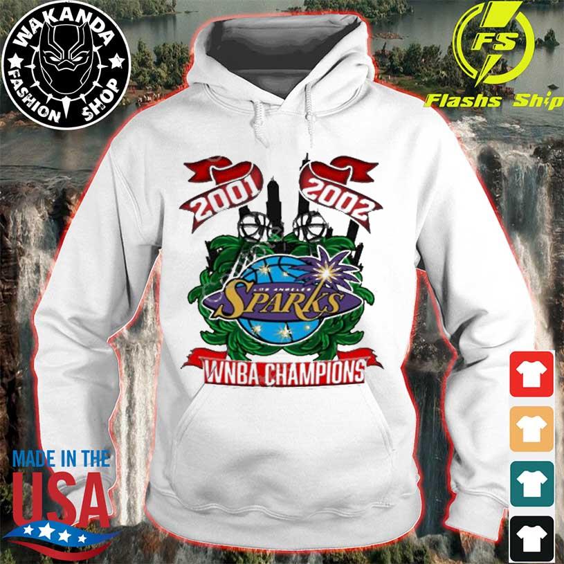 Los Angeles Sparks Back-To-Back Champs logo Shirt, hoodie, sweater, long  sleeve and tank top