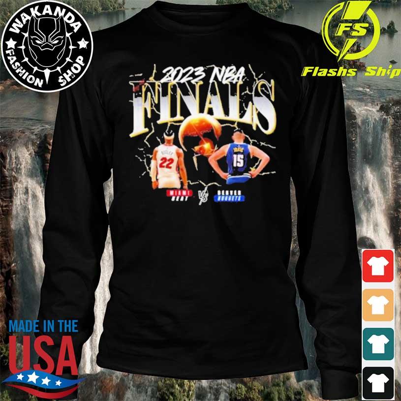 2023 NBA Finals Denver Nuggets vs Miami Heat Shirt - Ink In Action