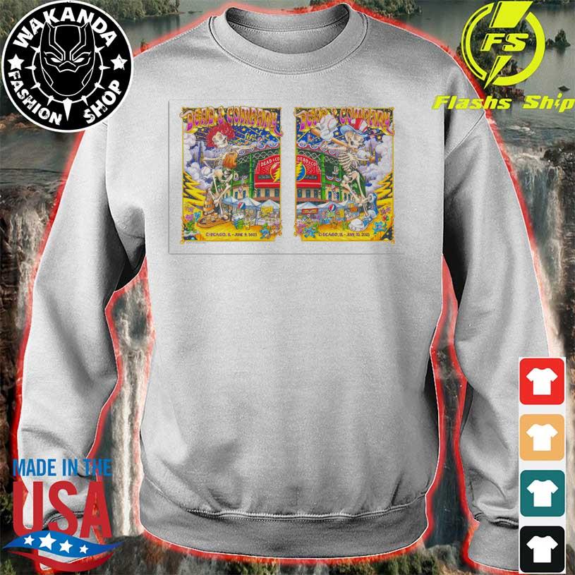 Grateful Dead Wrigley Field Chicago Shirt - High-Quality Printed Brand