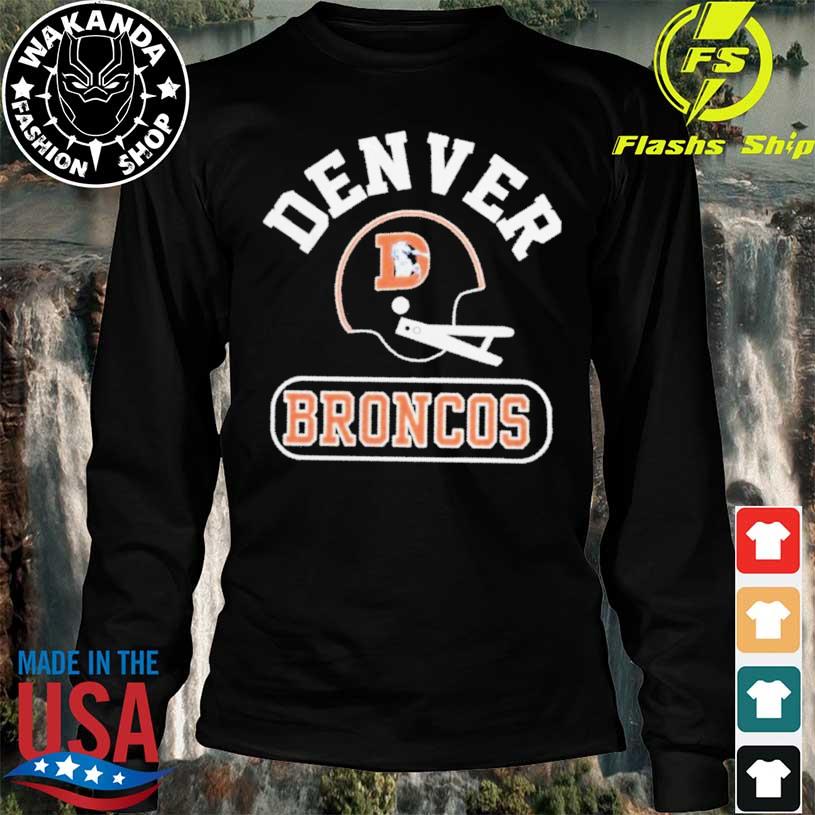 Denver Broncos Throwback Helmet shirt, hoodie, sweater, long sleeve and  tank top