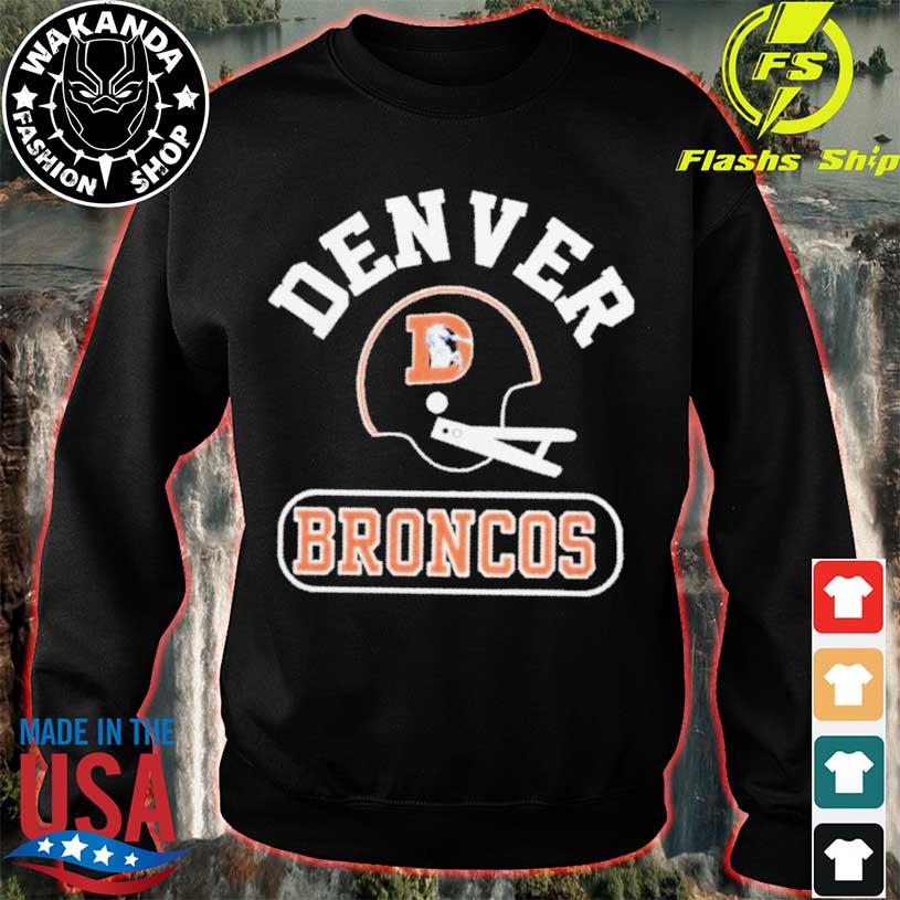 Official denver Broncos Throwback Helmet Shirt, hoodie, sweater, long  sleeve and tank top