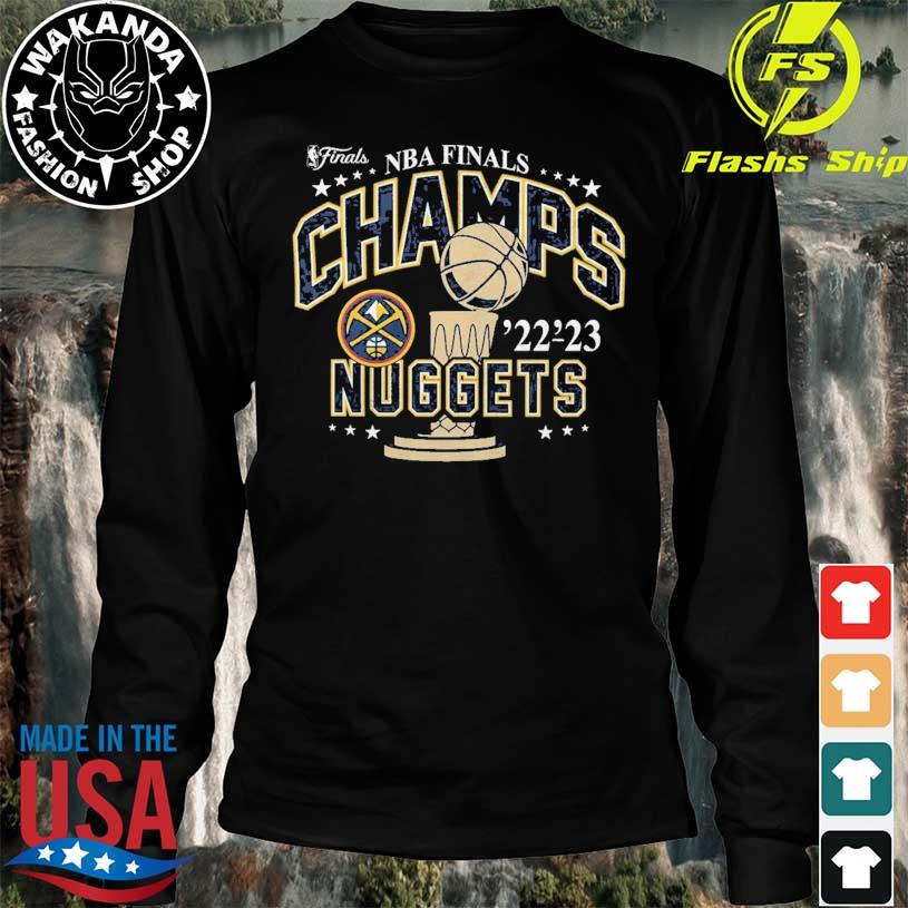 Denver Nuggets 2023 Nba Finals Champions Slip Trophy T-shirt