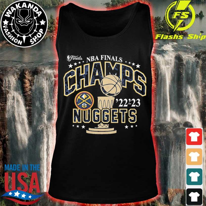 Denver Nuggets 2023 Nba Finals Champions Slip Trophy T-shirt