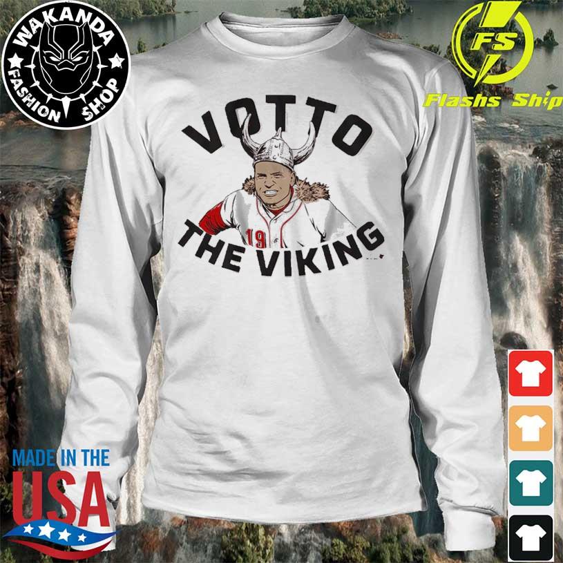 Joey Votto The Viking Shirt, Hoodie, Sweatshirt, Women Tee - Lelemoon