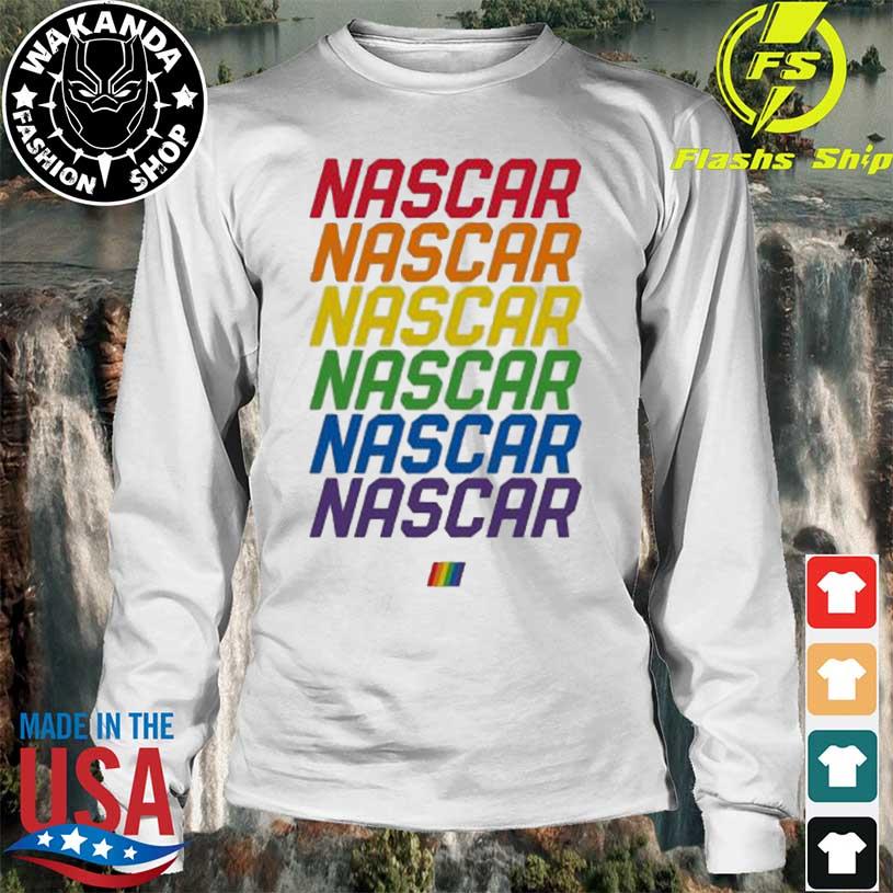 Nascar Logo Pride Month Shirt, hoodie, sweater, long sleeve and