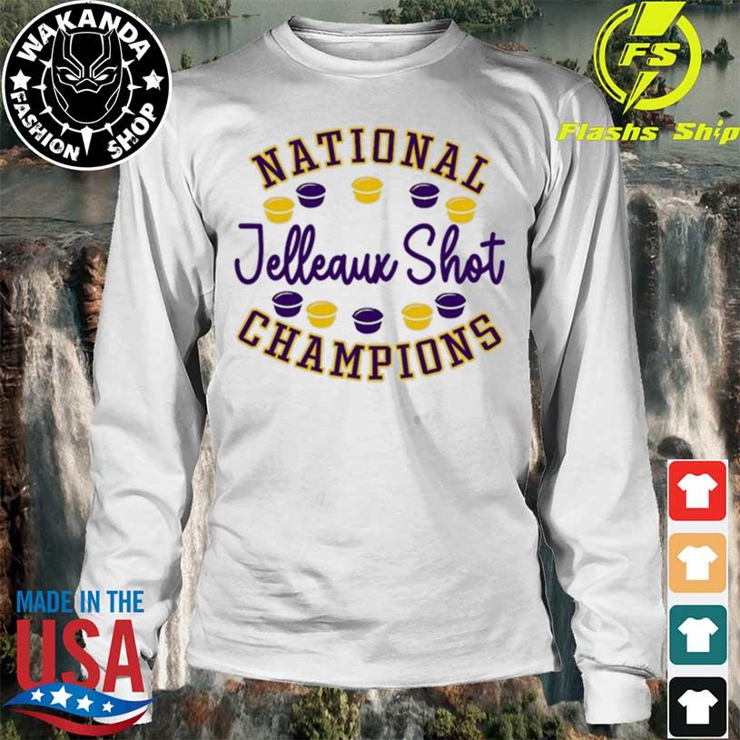 Jelleaux shot national champions shirt, hoodie, sweater, long