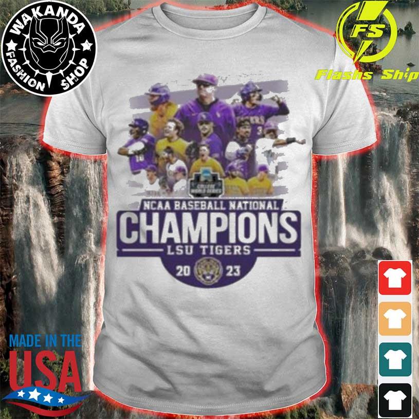 2023 National Champions Team Baseball LSU Tigers shirt, hoodie