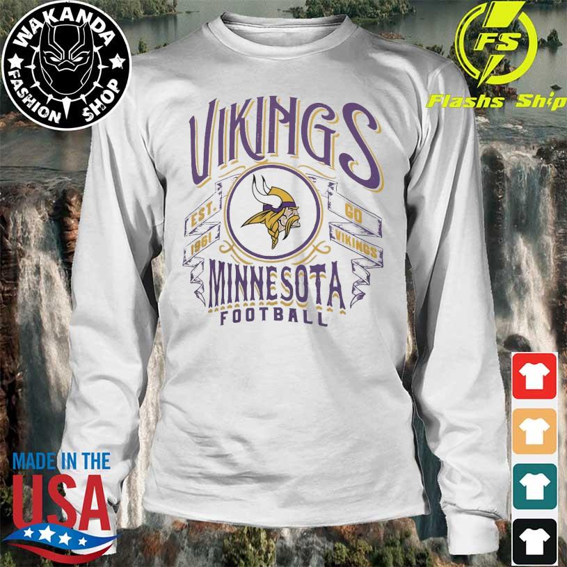 Minnesota Vikings Nfl X Darius Rucker Collection Vintage T-shirt