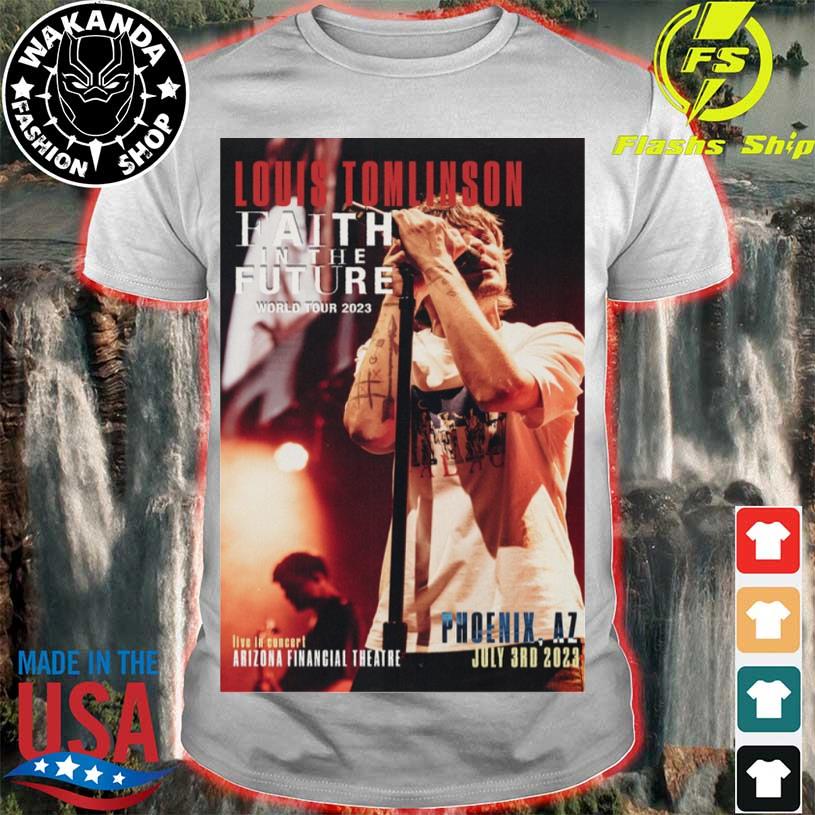2023 Louis Tomlinson World Tour Phonix, AZ Poster shirt - Limotees