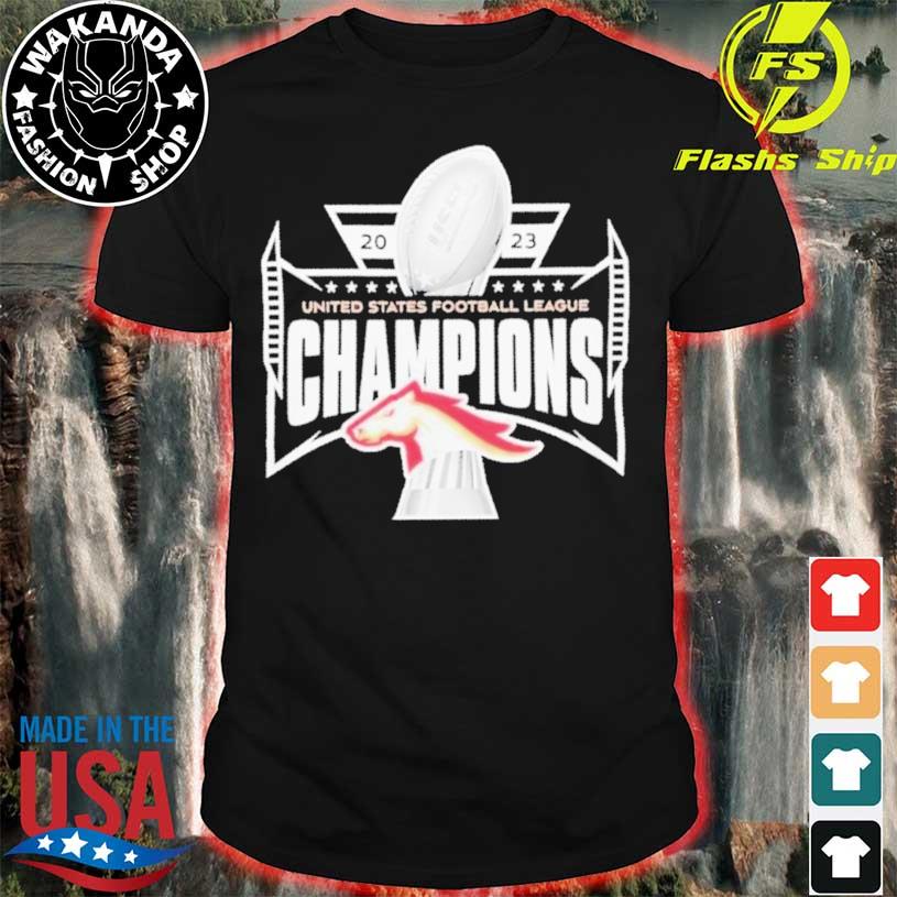 Birmingham Stallions United States football league 2023 Usfl Champions team  shirt, hoodie, sweater, long sleeve and tank top