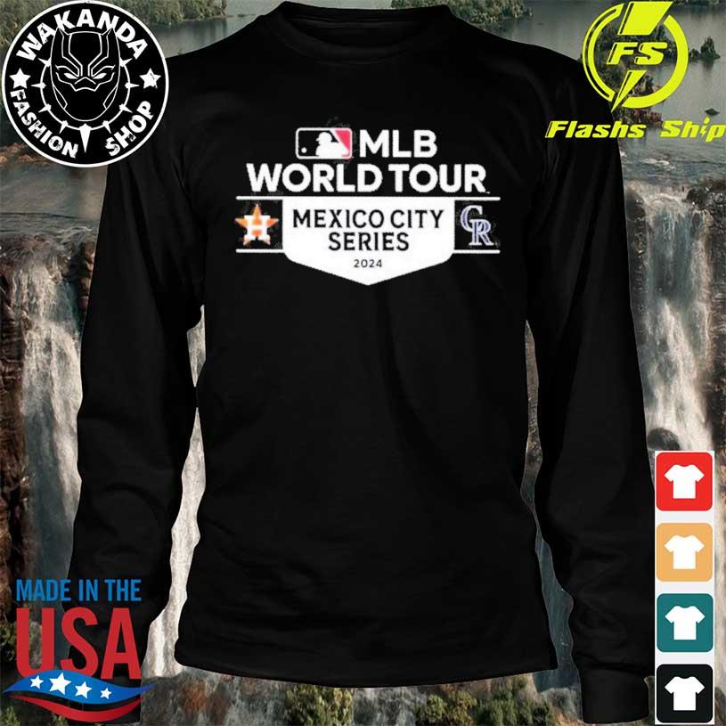 MLB World Tour Houston Astros logo T-shirt, hoodie, sweater, long